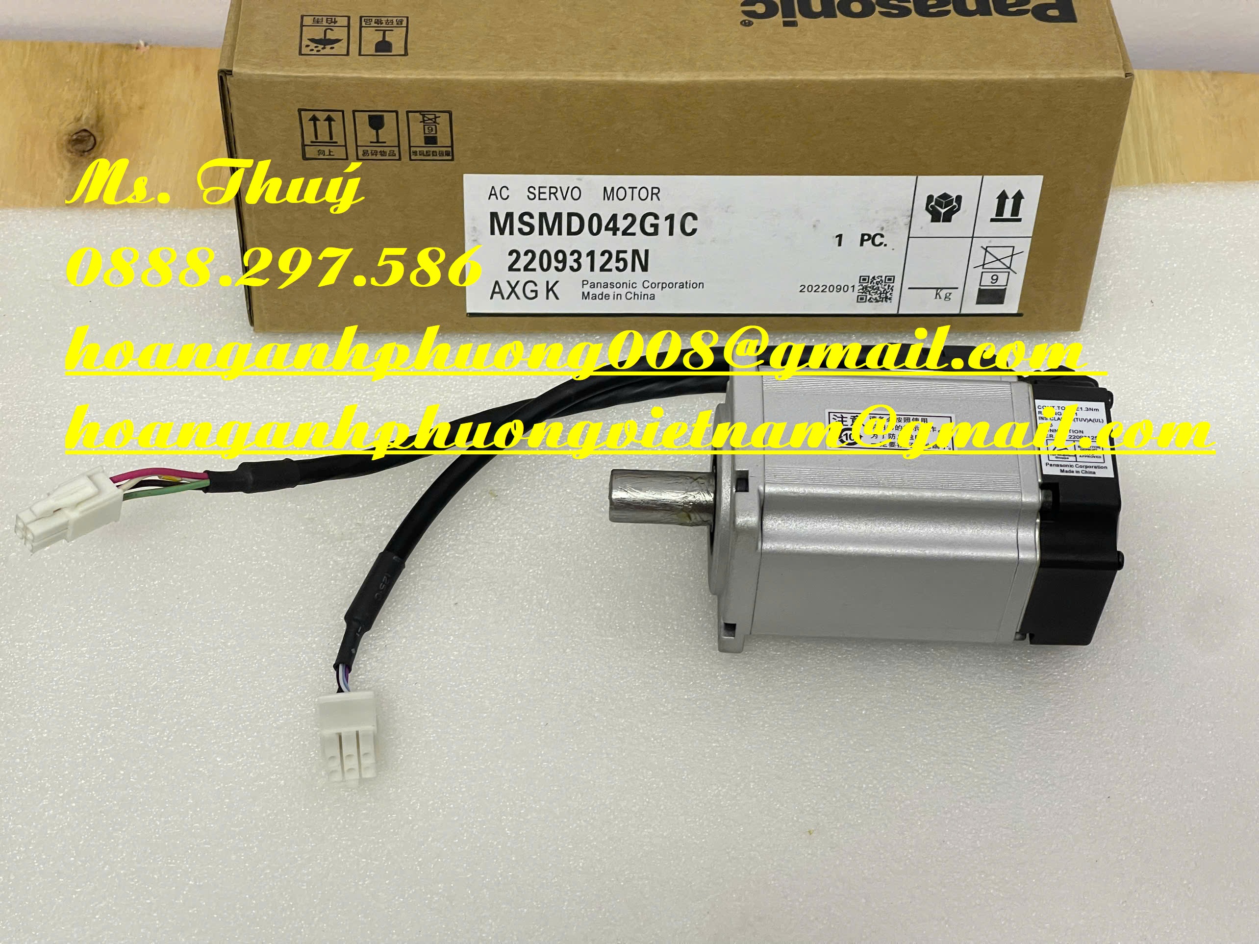 Chuyên hàng Panasonic - Động cơ MSMD042G1C mới 100%